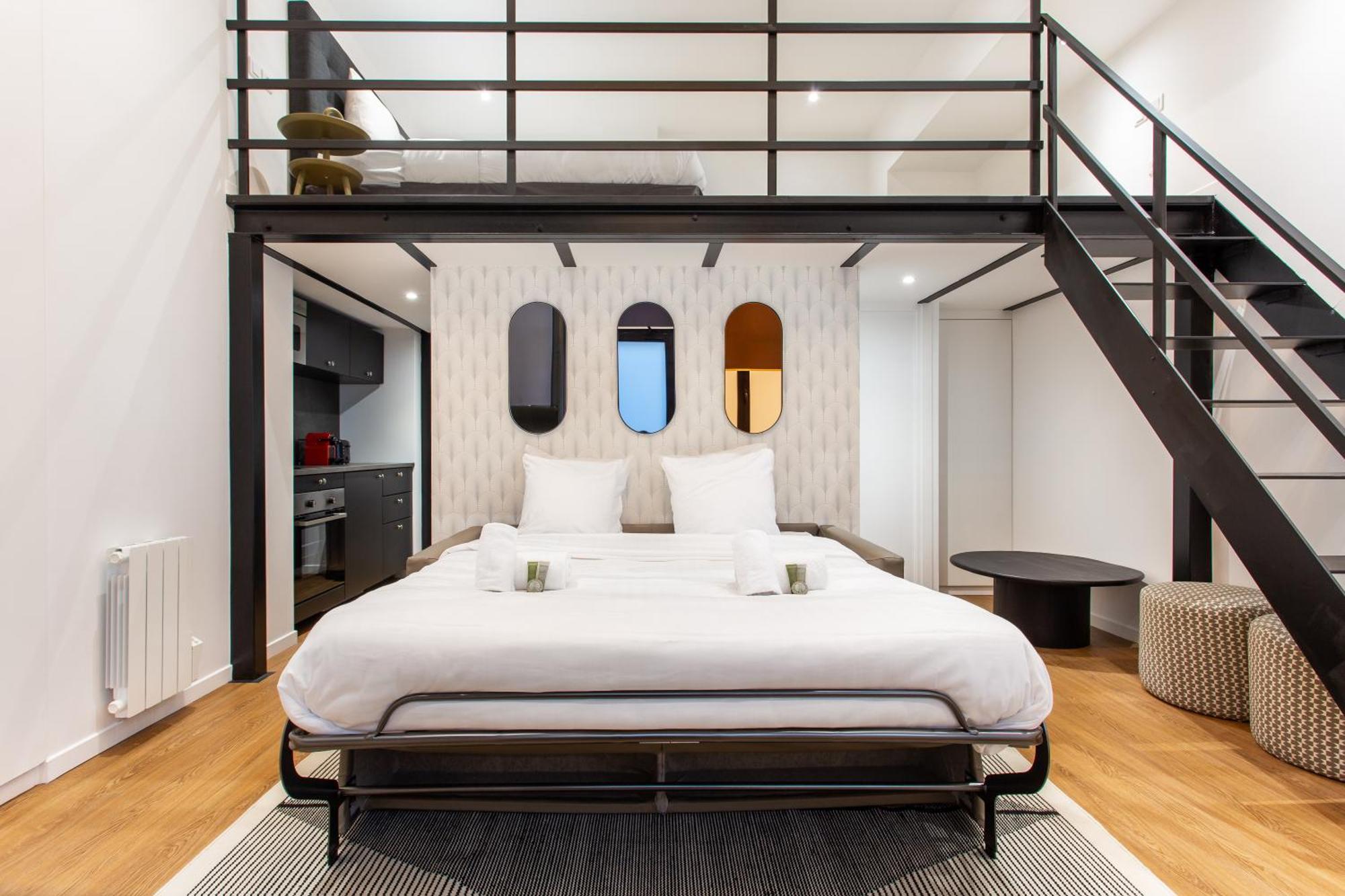 Apartamento Luxury Loft In París Habitación foto