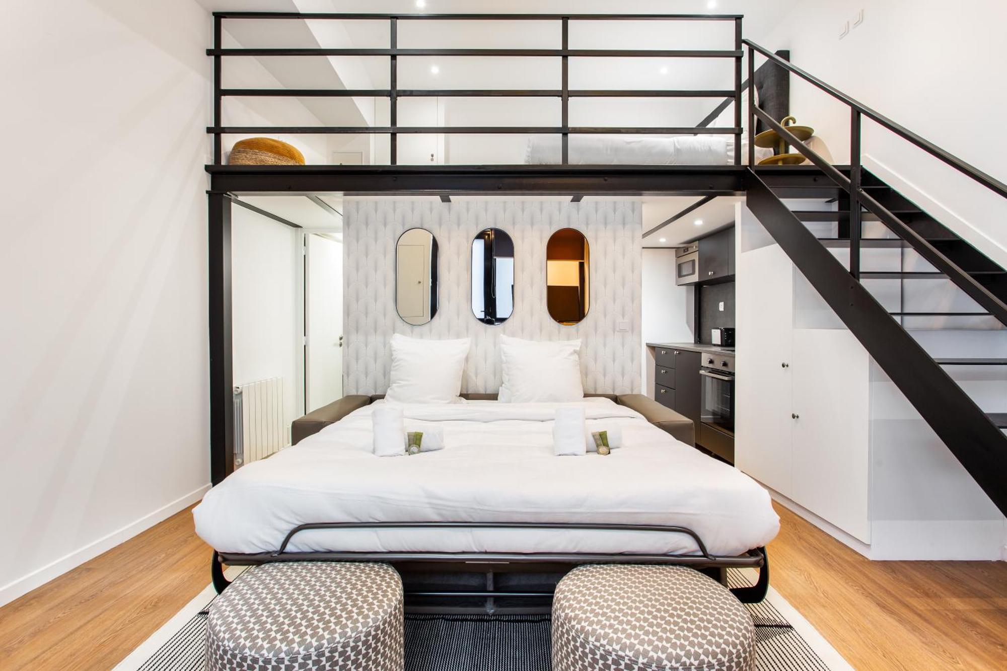 Apartamento Luxury Loft In París Habitación foto